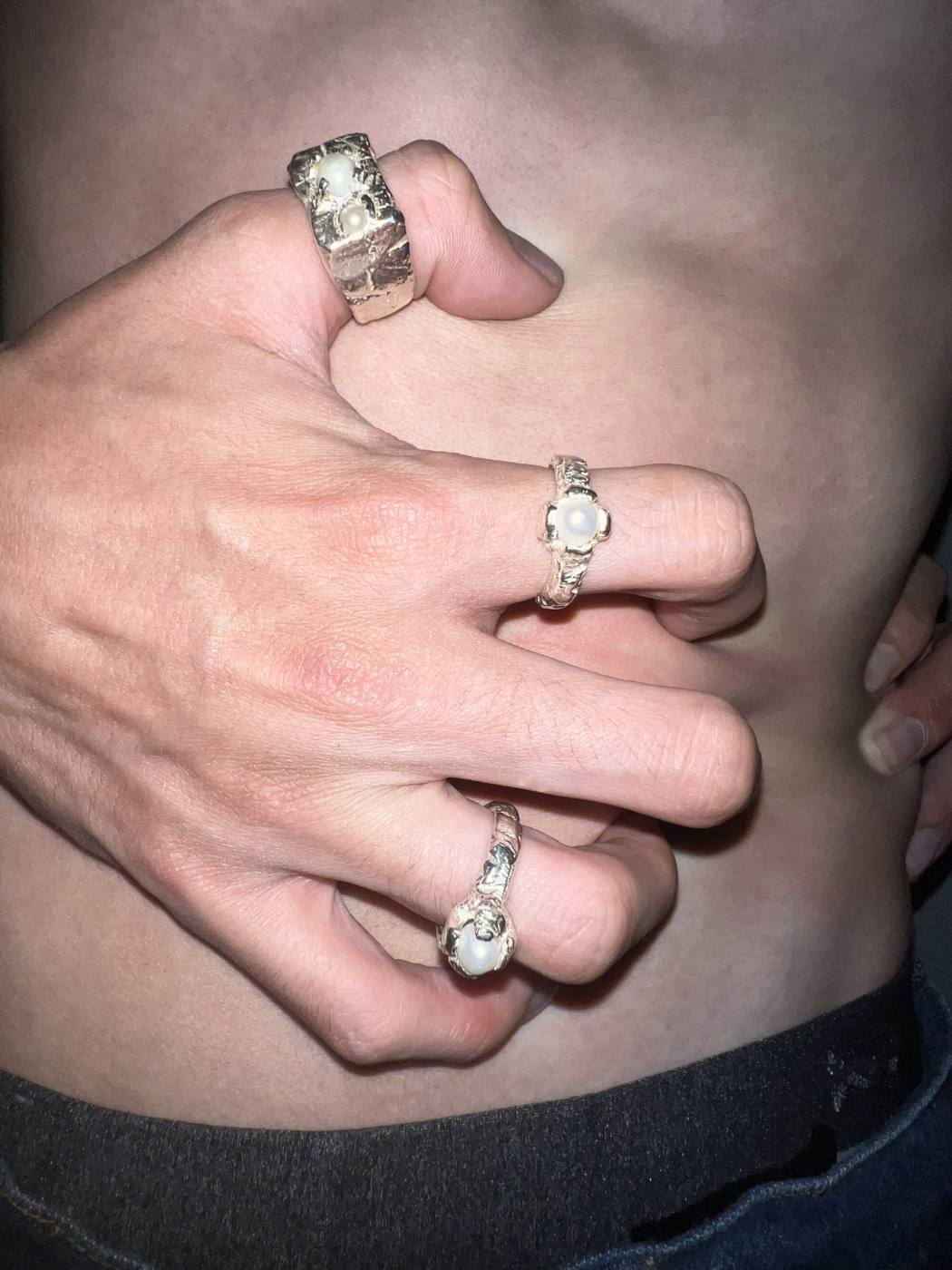Solist Ring - Pearl 3