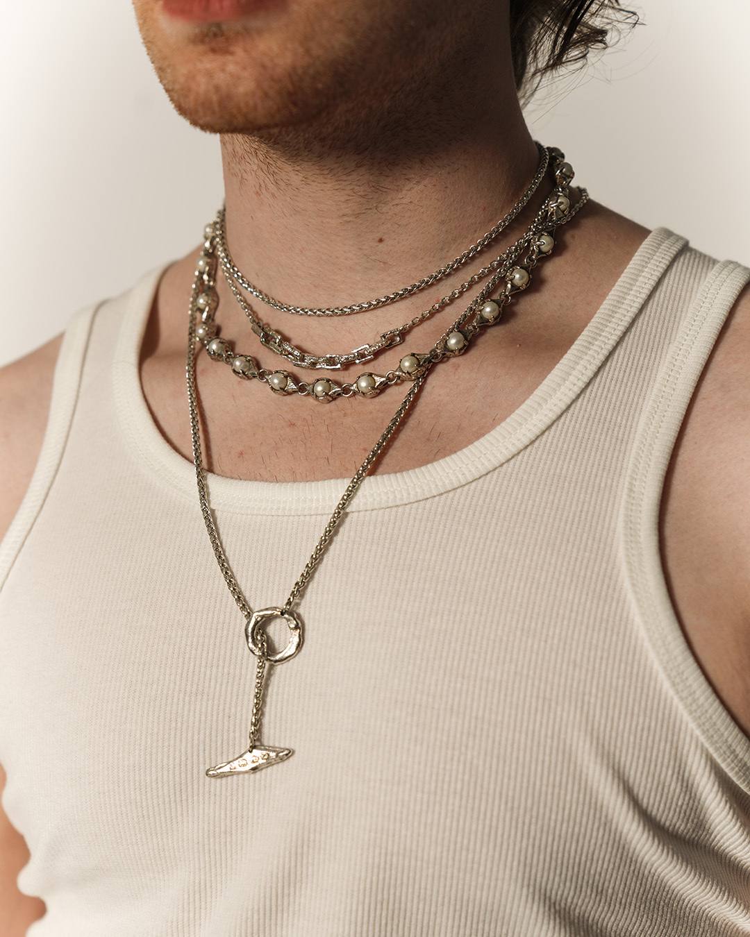 Square Cutout Necklace 3