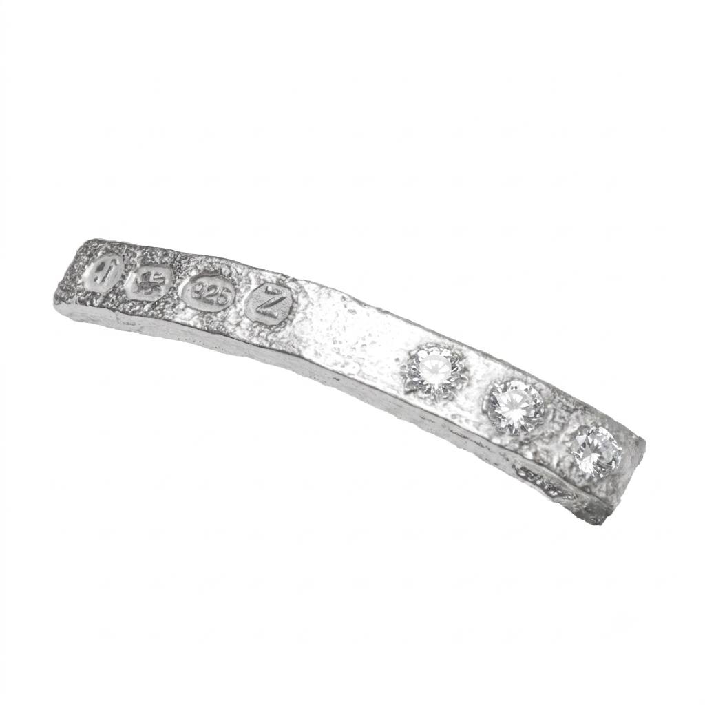 5mm Hallmarks Bracelet - White 2