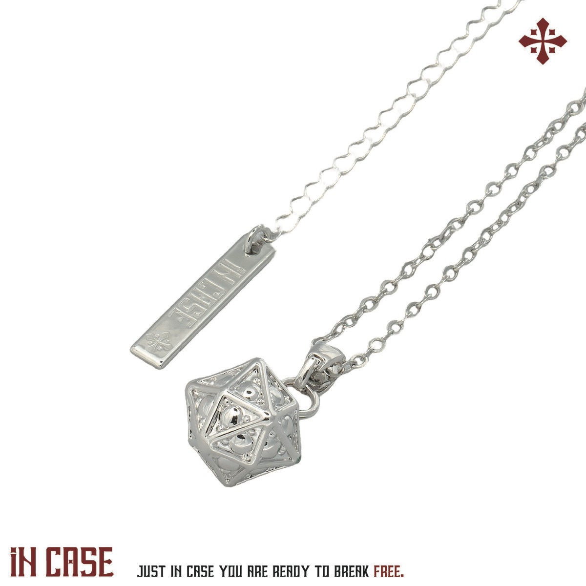 Cube Rivet Necklace