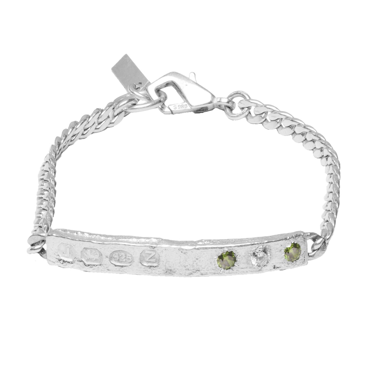 5mm Hallmarks Bracelet ( Green )
