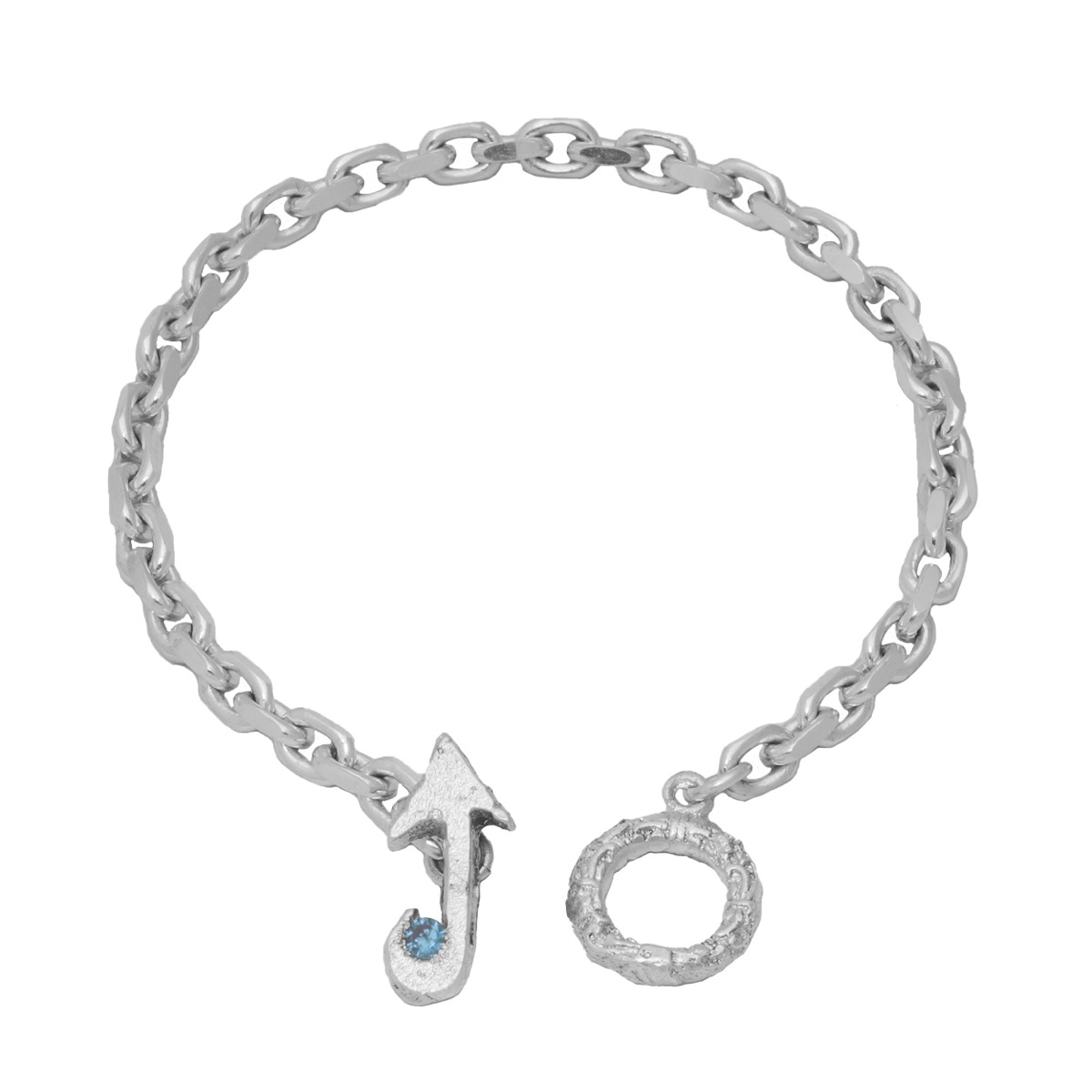 Ĵo Clasp Bracelet ( Blue )